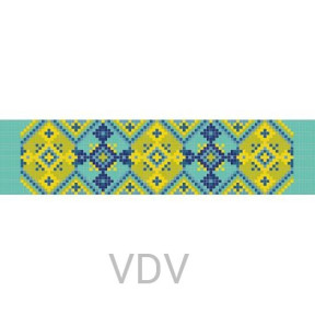 Браслет широкий Набор для вышивания бисером VDV БШ-011