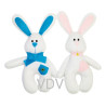 Кролики (2 шт.) Набор для создания игрушки из фетра VDV ФН-106