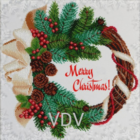 С Рождеством Христовым Набор для вышивания бисером VDV ТН-0790