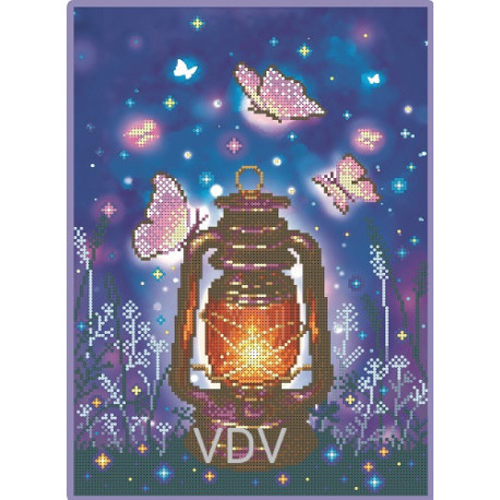 Магия летней ночи Схема для вышивания бисером VDV Т-1373