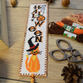 Halloween Набор для вышивки крестом закладки Повитруля KSK2-19