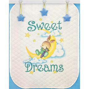 Набор для вышивания одеяла Dimensions 70-73922 Sweet Dreams Ouilt